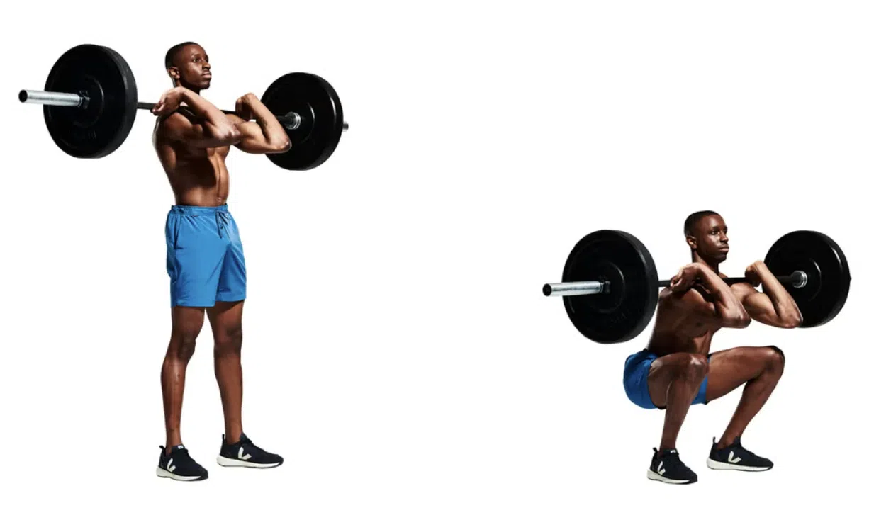 front squat training